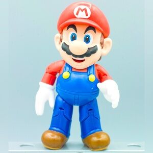 Jakks Nintendo Articulated Super Mario 4" Action Figure Collectible